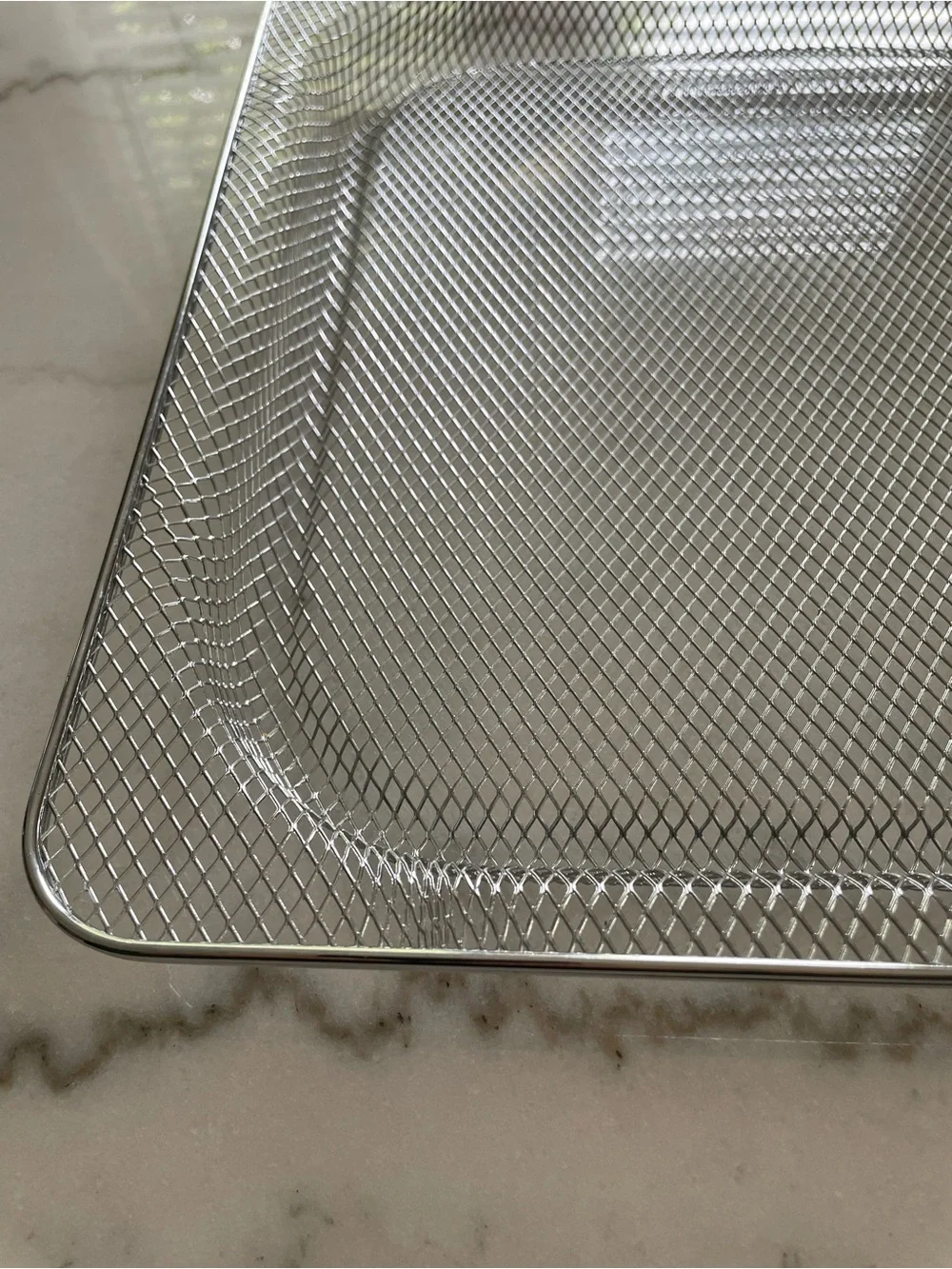 Ninja Air fryer Silver Mesh Basket Tray #0258